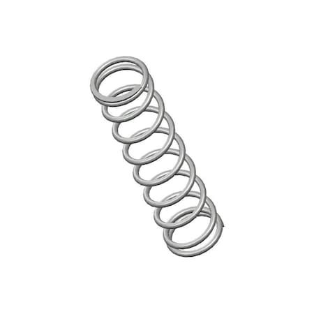 ZORO APPROVED SUPPLIER Compression Spring, O= .120, L= .50, W= .012 G809969468